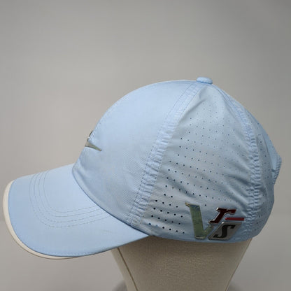Nike 20XI VRS Strapback Golf Hat Blue One Size Laser Cut Swoosh Outdoor
