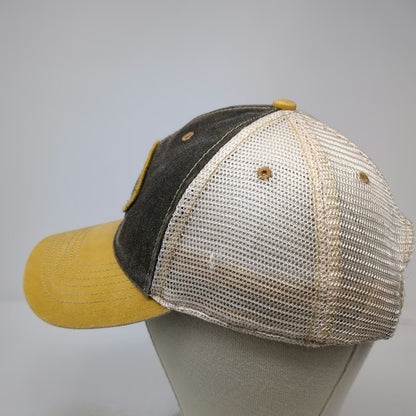 Legacy Trucker Hat One Size Black Yellow Redfish Lake Lodge Snapback Mesh