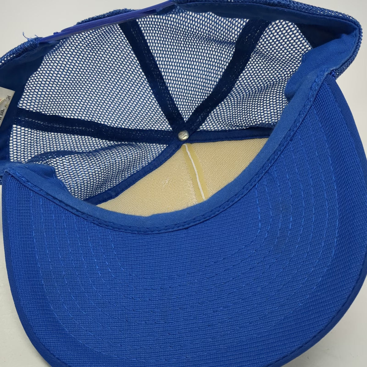 Blue White Hoover Dam Trucker Hat One Size Mesh Snapback Souvenir Arizona Nevada