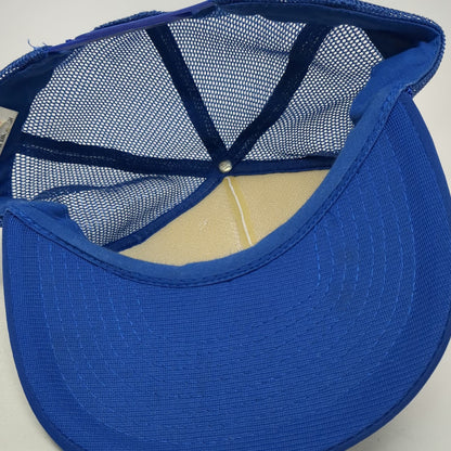 Blue White Hoover Dam Trucker Hat One Size Mesh Snapback Souvenir Arizona Nevada