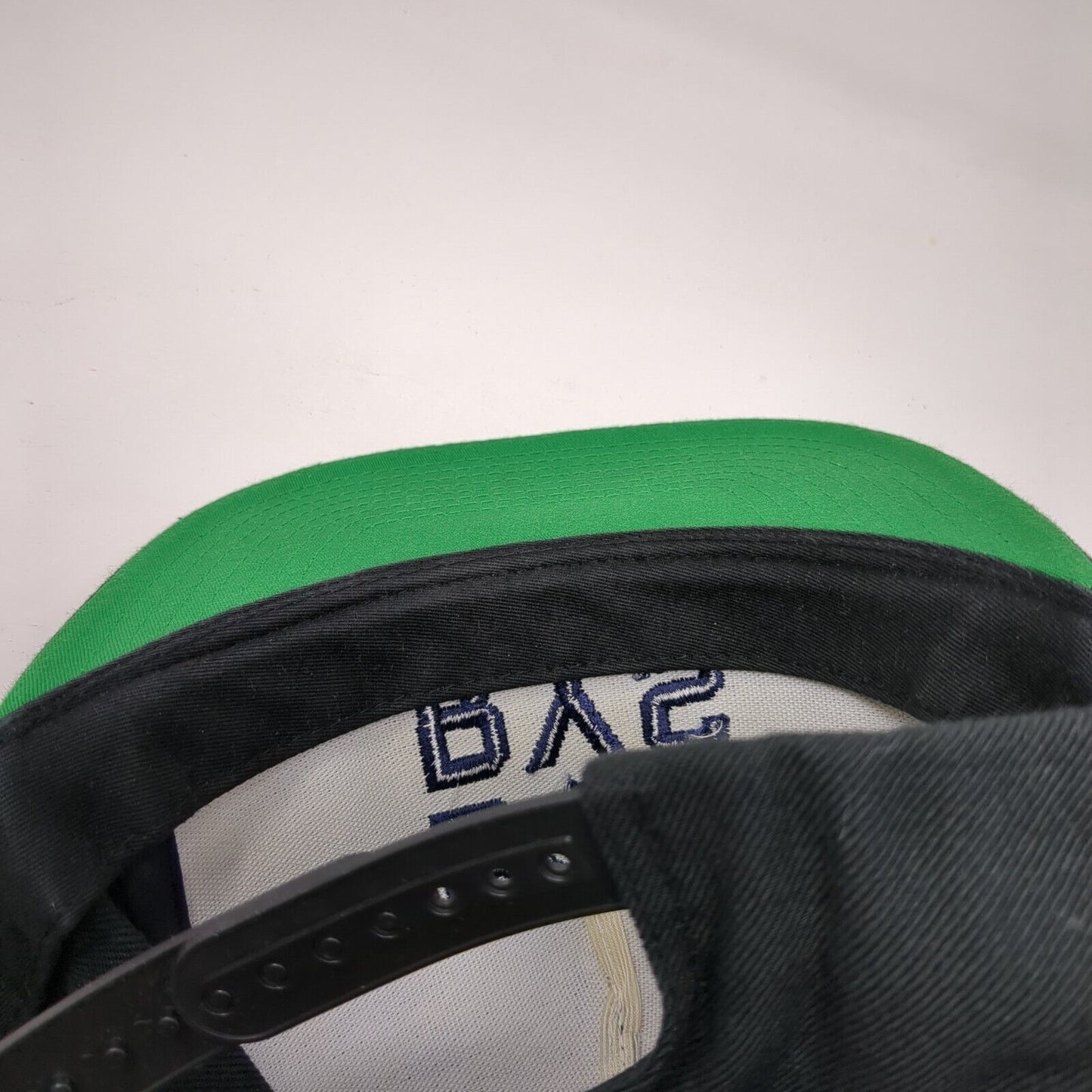 Barys Snapback Hat Black OSFA Adjustable Embroidered The Classics Yupoong