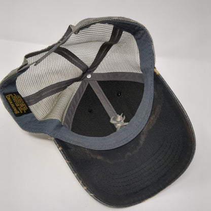 Browning Snapback Mesh Back Trucker Hat Camo One Size Embroidered Logo