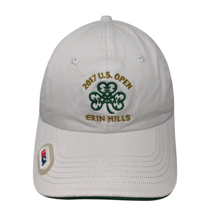 2017 US Open Erin Hills Slideback Hat White One Size Solid USGA Member