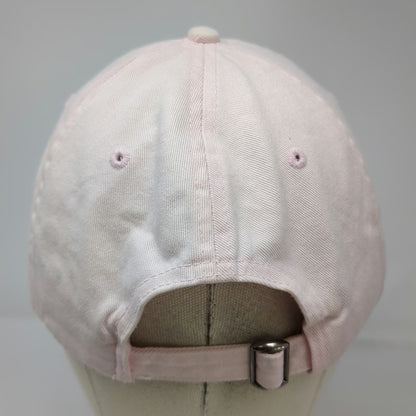 Fahrenheit Baseball Cap Pink One Size Ursuline Embroidered Logo Slideback hat