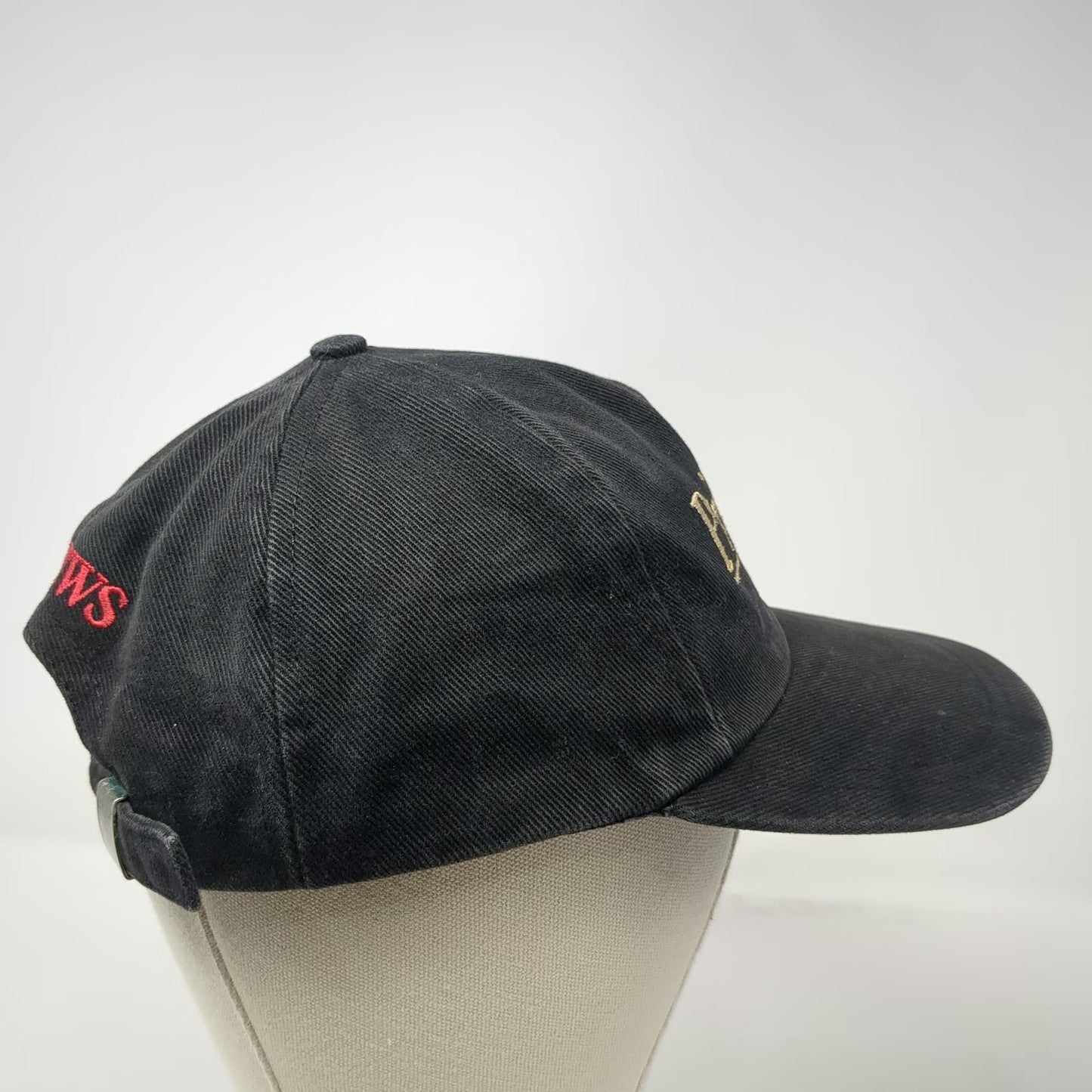 ABC News PrimeTime Live Hat Black Vintage Baseball Cap Adjustable Slideback