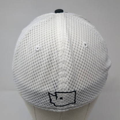 Suncadia Fitted Hat Black Medium Embroidered Colorblock A-Flex Imperial