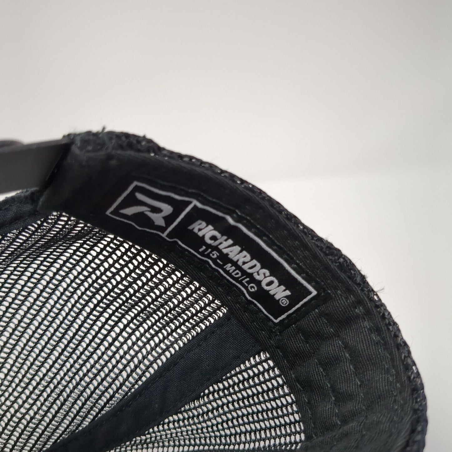 EESA Snapback Mesh Back Trucker Hat Blue M/L Embroidered Richardson