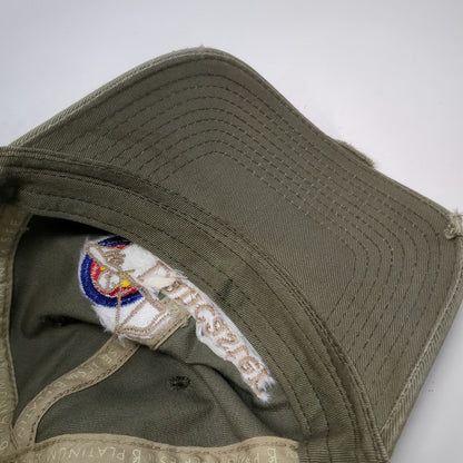 Outdoor Cap Baseball Cap Green Beige One Size Lancaster Archery Supply Logo hat