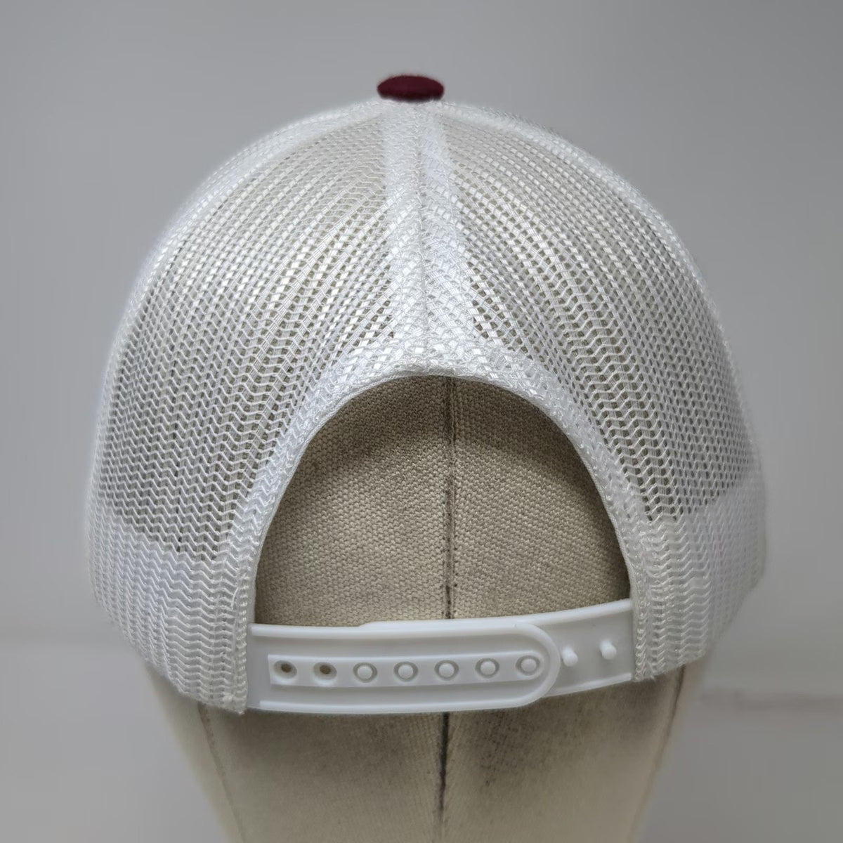 Direct Caps Hilleshög Red Trucker Hat OSFM Snapback Mesh Agriculture Seed Logo
