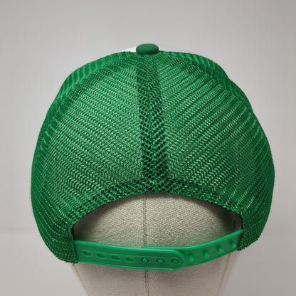 Merry Christmas Y’all Rope Trucker Hat Green One Size Mesh Back Outdoor