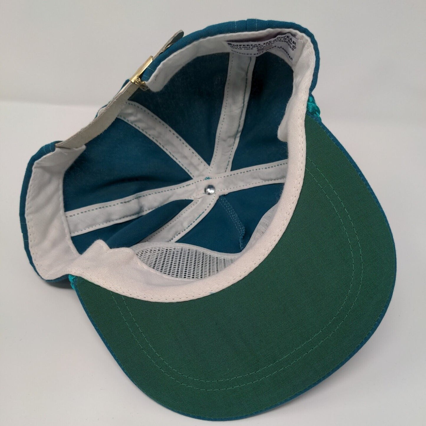 Farm Bureau Ins. Slideback Hat Blue OS Adjustable Embroidered Rope Imperial