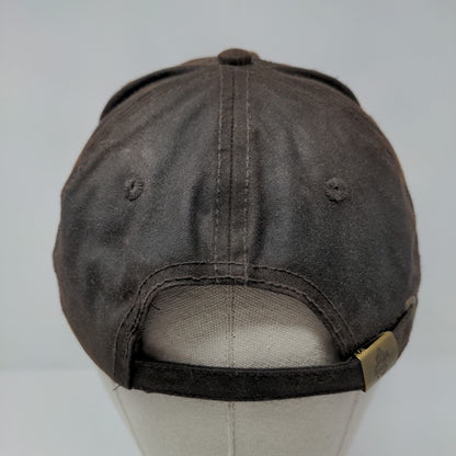 Outback Slideback Aussie Slugger Cap Brown OSFA Adjustable Embroidered Cotton