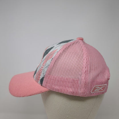 Reebok NFL Green Bay Packers Pink Trucker Hat One Size Argyle Mesh Snapback Cap