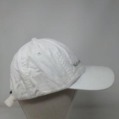 NeSmith 5K Pancoast Slideback Hat White OSFM Embroidered 6 Panel KC Caps Cotton