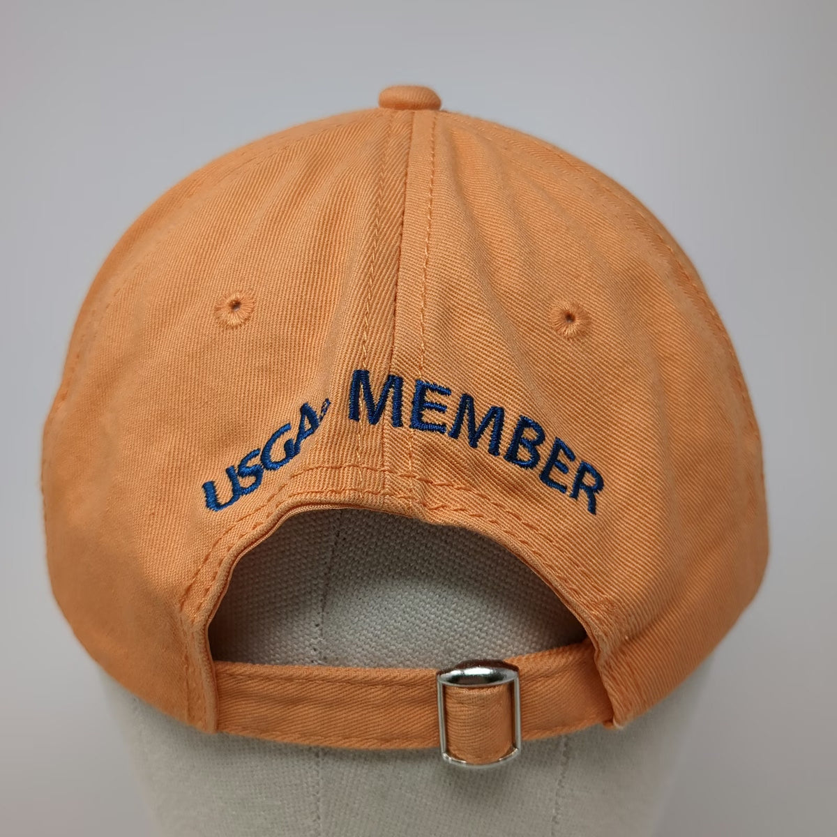 USGA Baseball Cap Orange One Size 2015 U.S. Open Chambers Bay Member Golf Hat