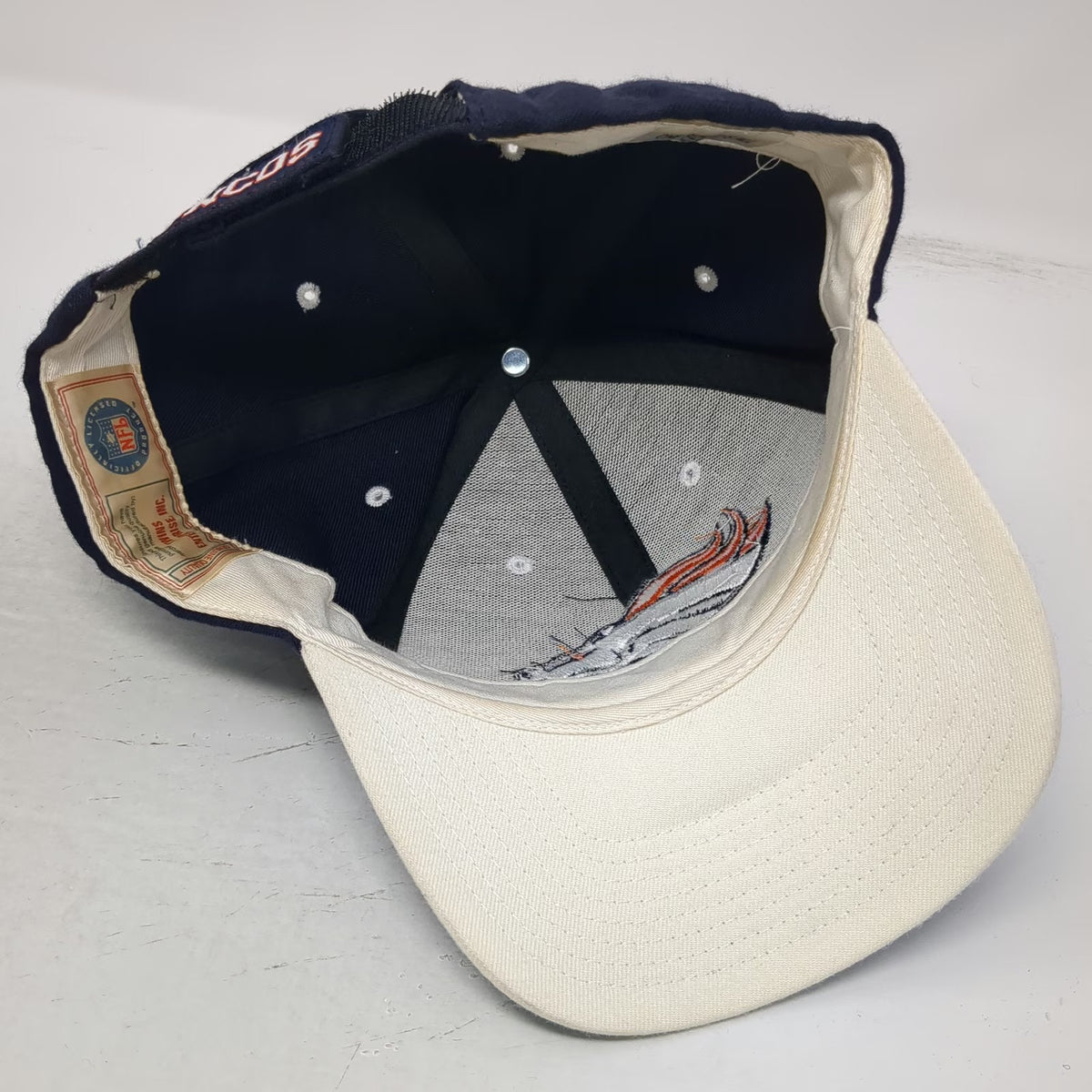 Denver Broncos NFL Twins Enterprise Baseball Cap Blue One Size Embroidered Logo