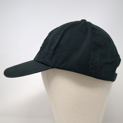 Brooklyn Basketball Nets Black One Size Adjustable Baseball Cap Strap Logo hat