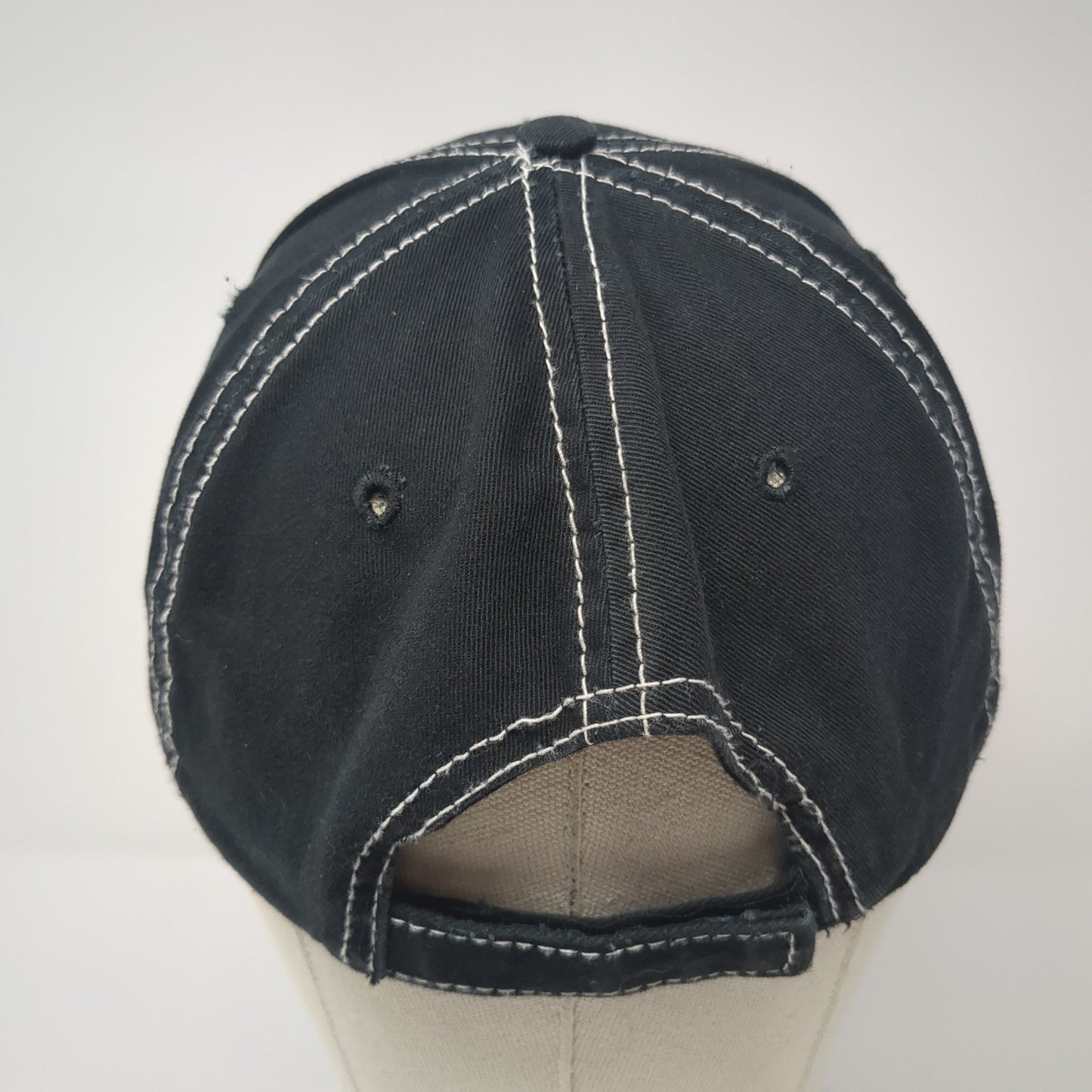 Luxco Spirited Brands Strapback Hat Black One Size Adjustable Stylemaster