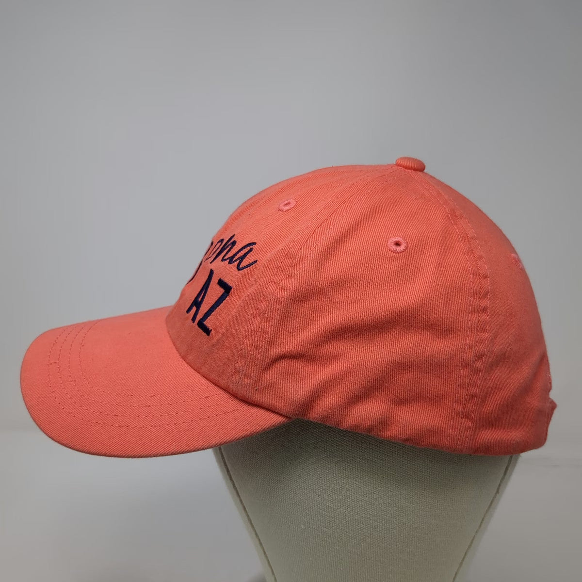 Paramount Baseball Cap Pink M Arizona AZ Embroidered Cotton Slideback Hat
