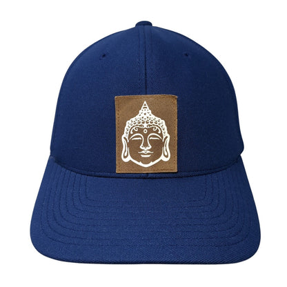 Buddha Gear Strapback Hat Blue One Size Adjustable Flexfit 110 Yupoong