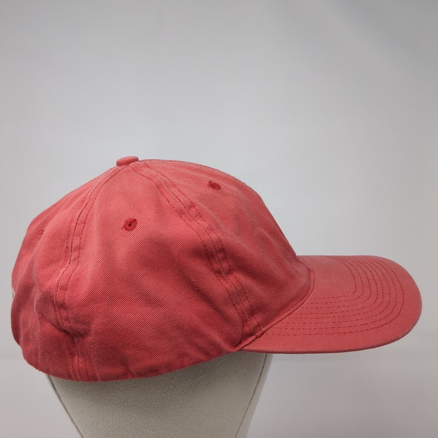 Dewar's Finest Scotch Whisky Fitted Hat Red One Size Embroidered 6 Panel