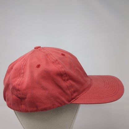 Dewar's Finest Scotch Whisky Fitted Hat Red One Size Embroidered 6 Panel