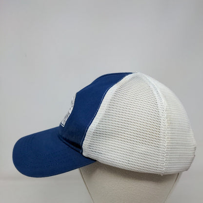 Reel Life Snapback Mesh Back Trucker Hat Blue OSFM Colorblock