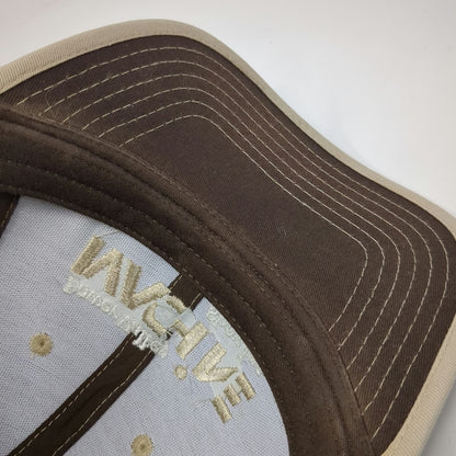Otto Baseball Cap Brown One Size Lower Valley Machine Shop Strapback Hat