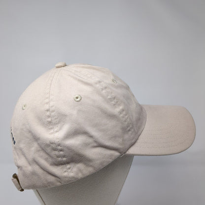 Vineyard Vines Whale Slideback Hat Tan One Size Adjustable Embroidered