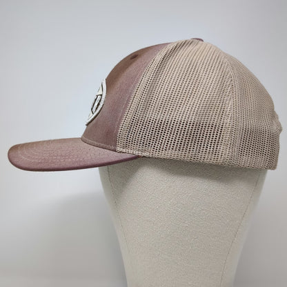Richardson Trucker Hat Brown One Size Onager Miticide Est 2002 Mesh Back Patch