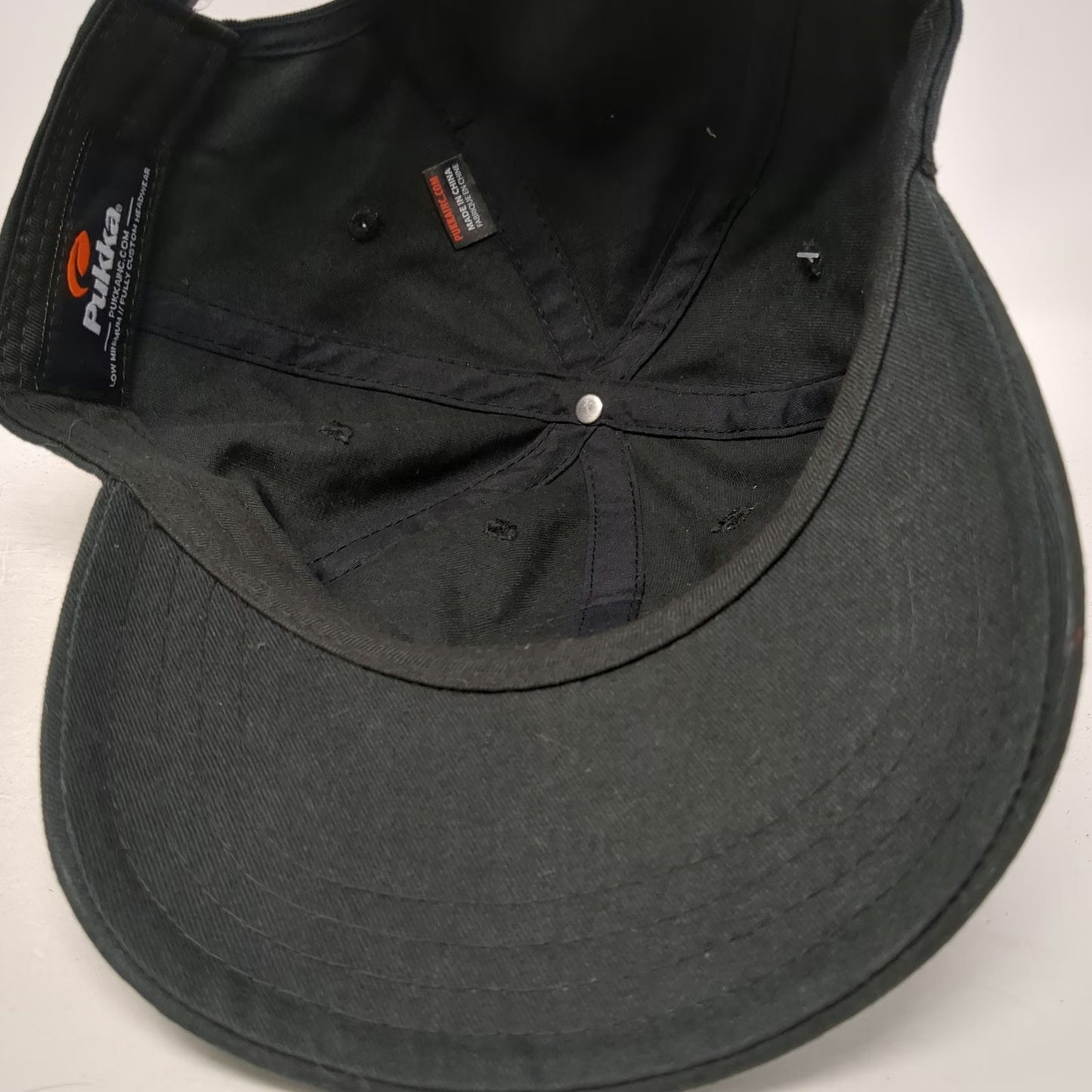 Pukka Baseball Cap Black One Size Slideback New York City Burns & Wilcox Hat