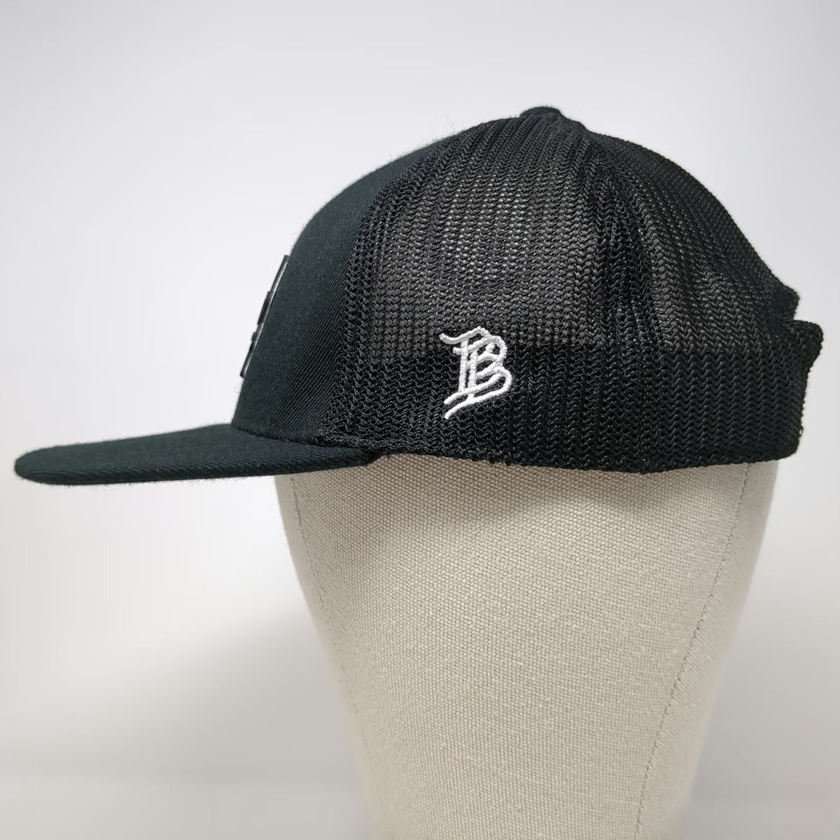 Branded Bills Winsupply of Denver Trucker Hat Black One Size Snapback Mesh