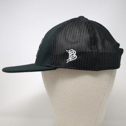 Branded Bills Winsupply of Denver Trucker Hat Black One Size Snapback Mesh