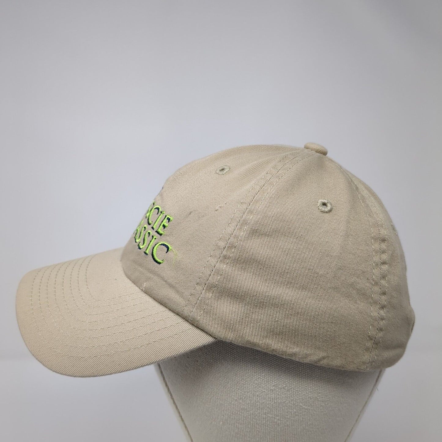 2007 Muncie Classic Slideback Hat Tan One Size Adjustable Top Of The World
