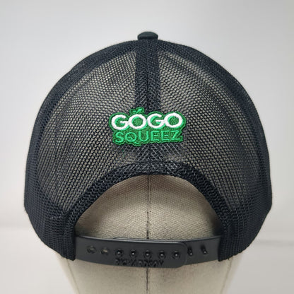 Richardson Trucker Hat Black One Size GoGo squeeZ 365 Days Safe Snapback Mesh