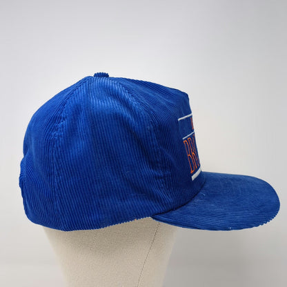 Denver Broncos NFL Annco Cap Blue Orange One Size Corduroy Snapback Hat D Logo