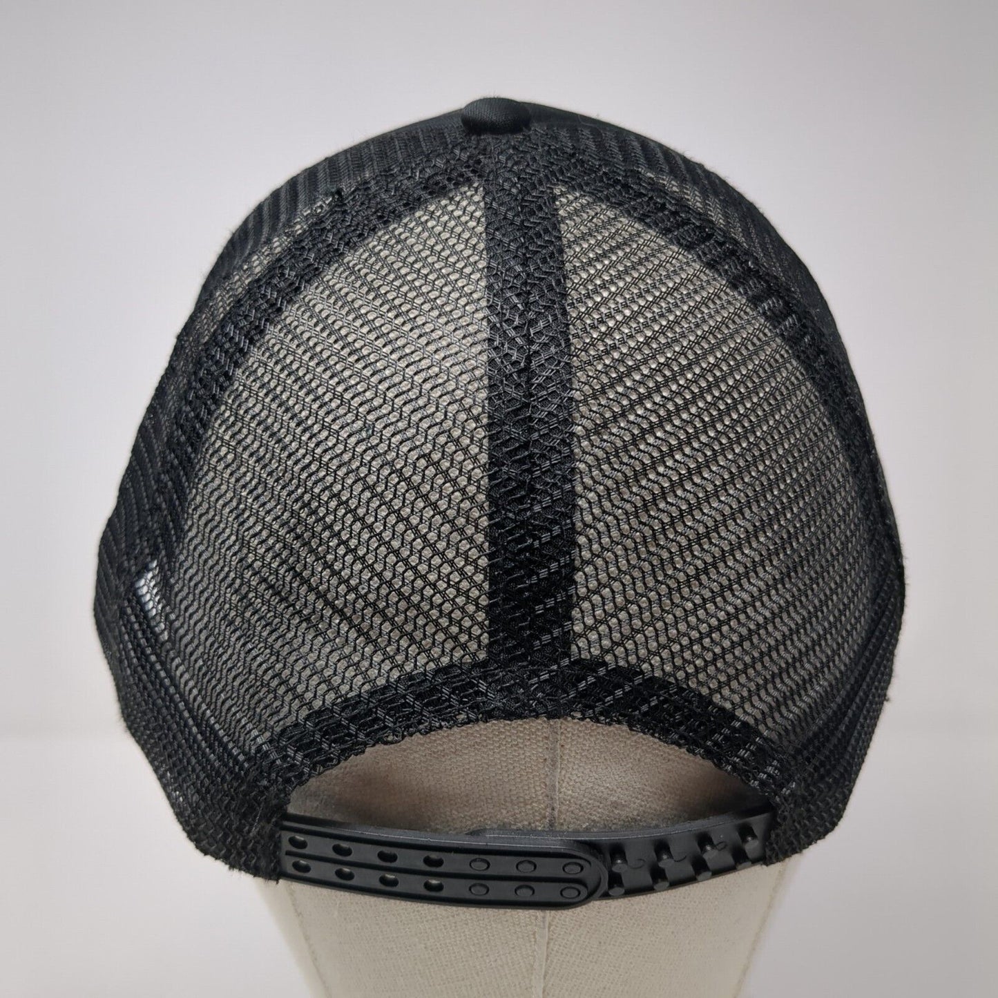 Wildflower Snapback Trucker Hat Black One Size Adjustable 6 Panel Mesh Back