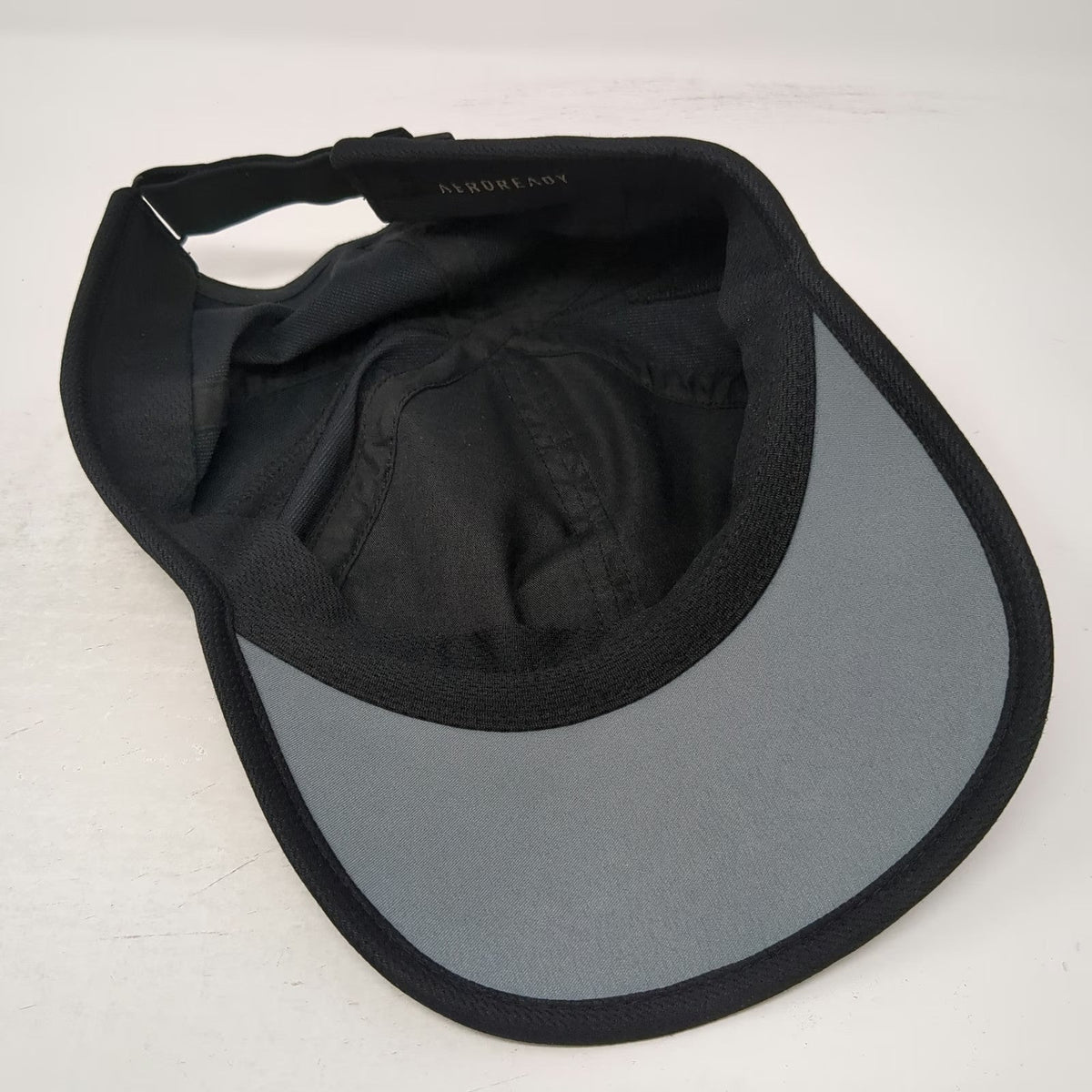 Adidas Baseball Cap Black One Size AEROREADY Mesh Side Panels Lightweight Hat