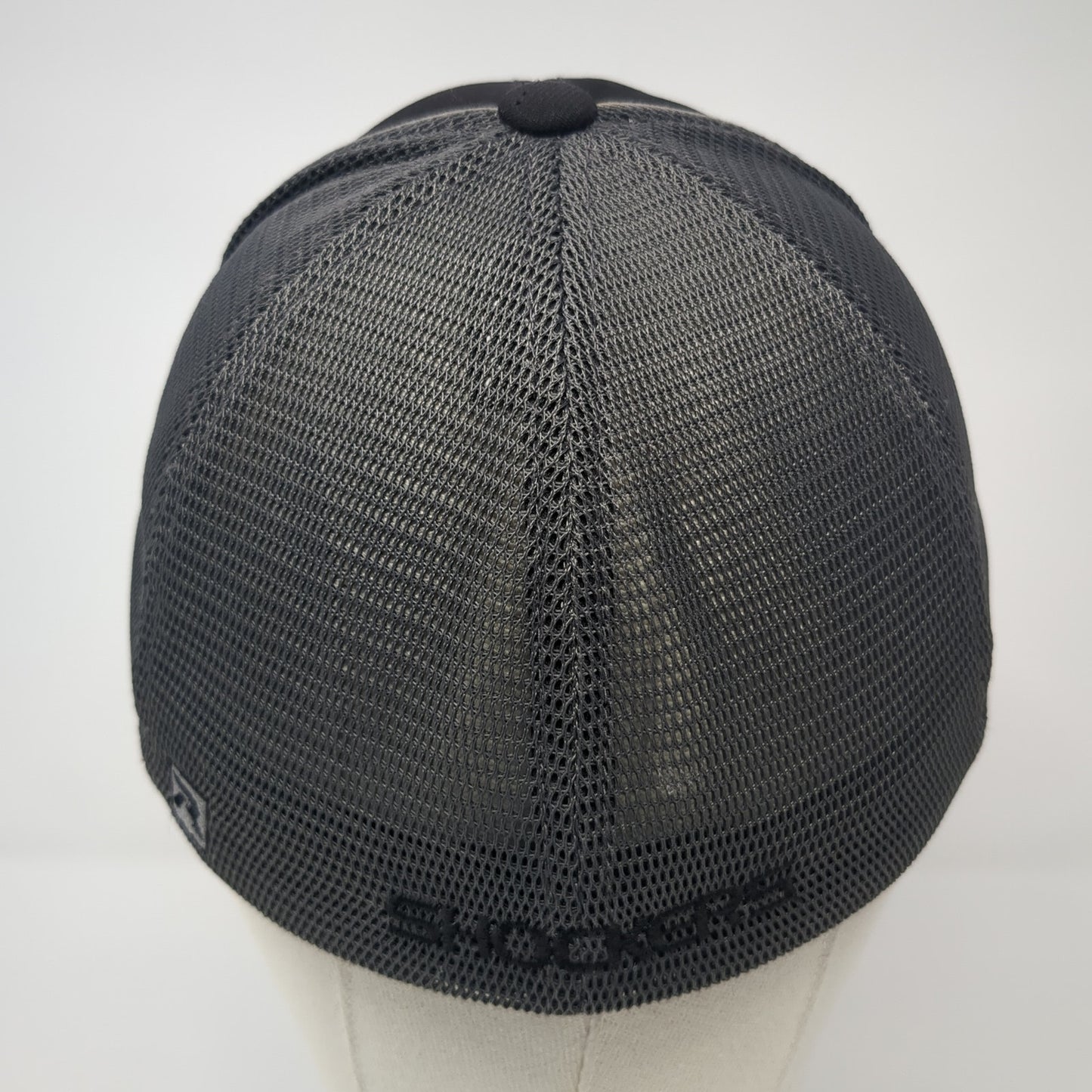 X Shockers Fitted Mesh Back Trucker Hat Black Small Stretch Richardson