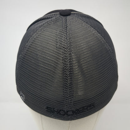 X Shockers Fitted Mesh Back Trucker Hat Black Small Stretch Richardson