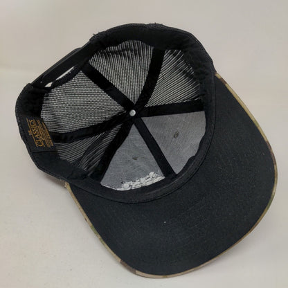 Dark Corner Concepts Snapback Mesh Back Trucker Hat Camo One Size