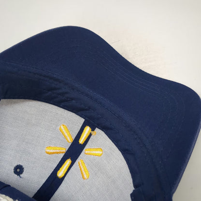 Blue One Size Baseball Cap Walmart Spark Logo Proud Associate Retail Uniform Hat