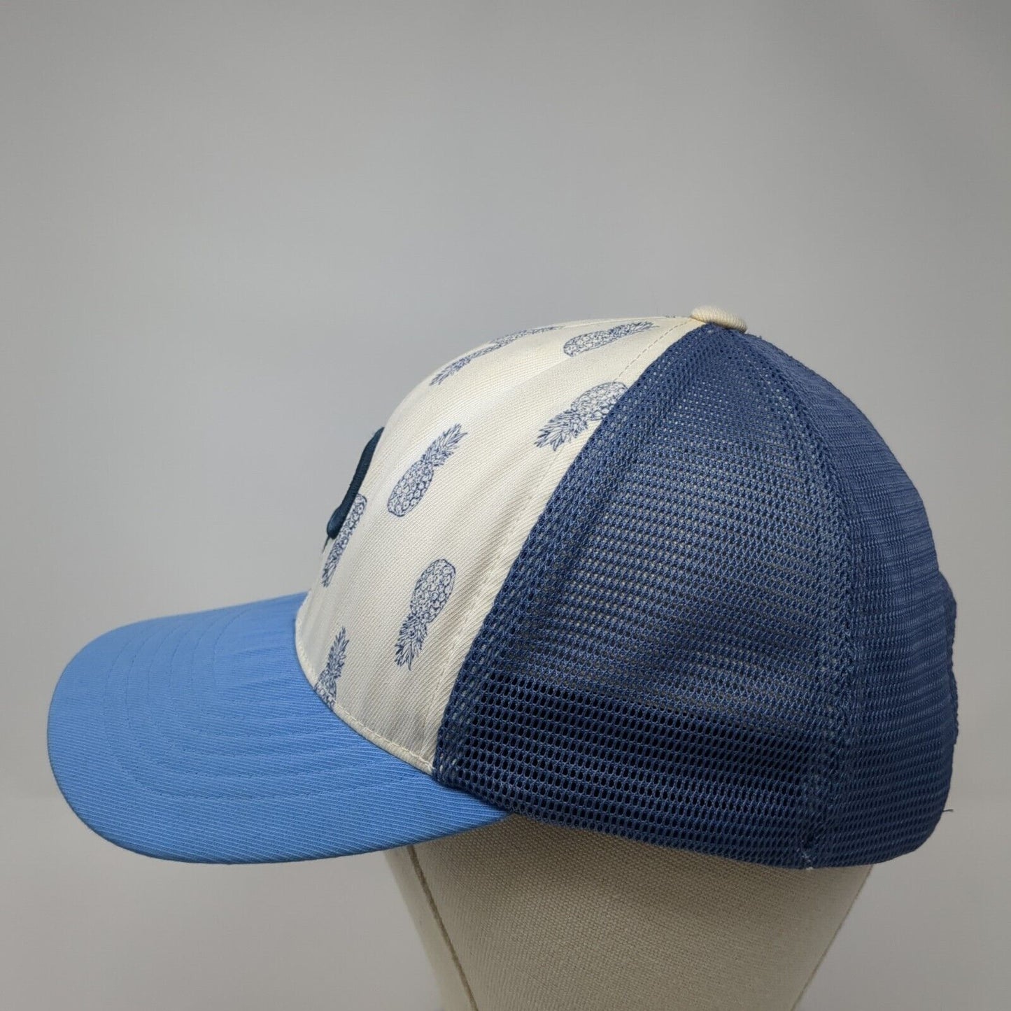 Pineapple Snapback Trucker Hat Blue OS Adjustable 110 Flexfit Mesh Back PUMA