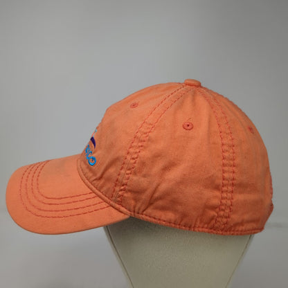 J Hats Baseball Cap Orange One Size Puerto Rico Embroidered Sun Graphic Hat