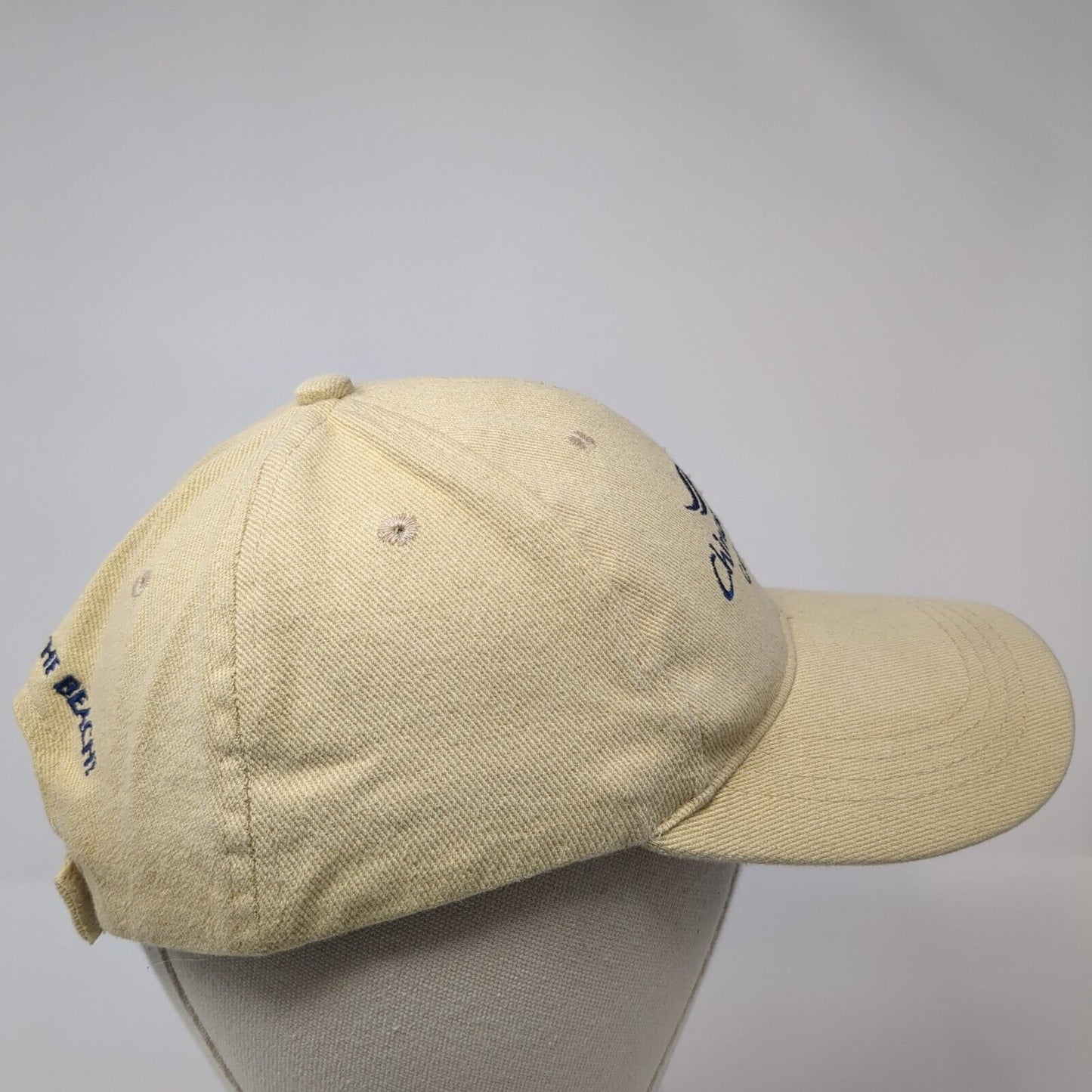 Chinook Winds Casino Resort Strapback Hat Tan One Size Adjustable