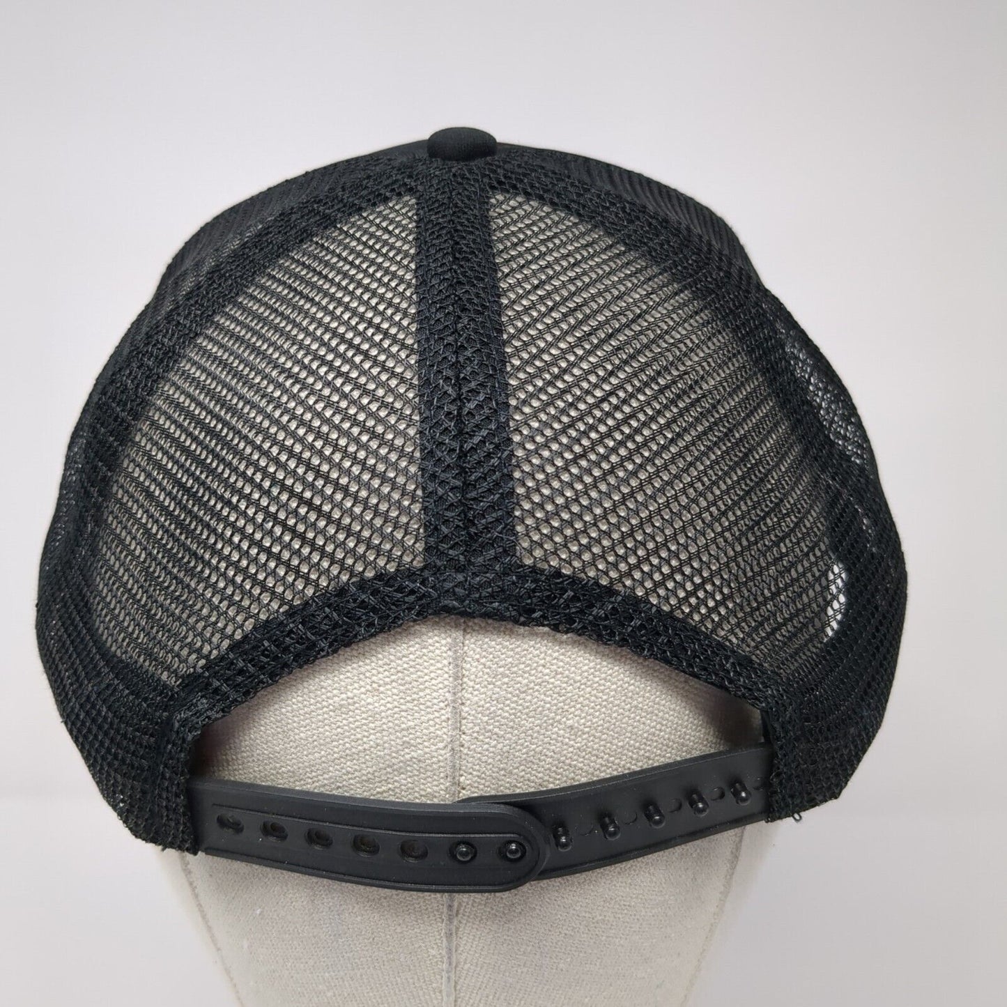 Prestige Water Sports Snapback Trucker Hat Black One Size Mesh Back