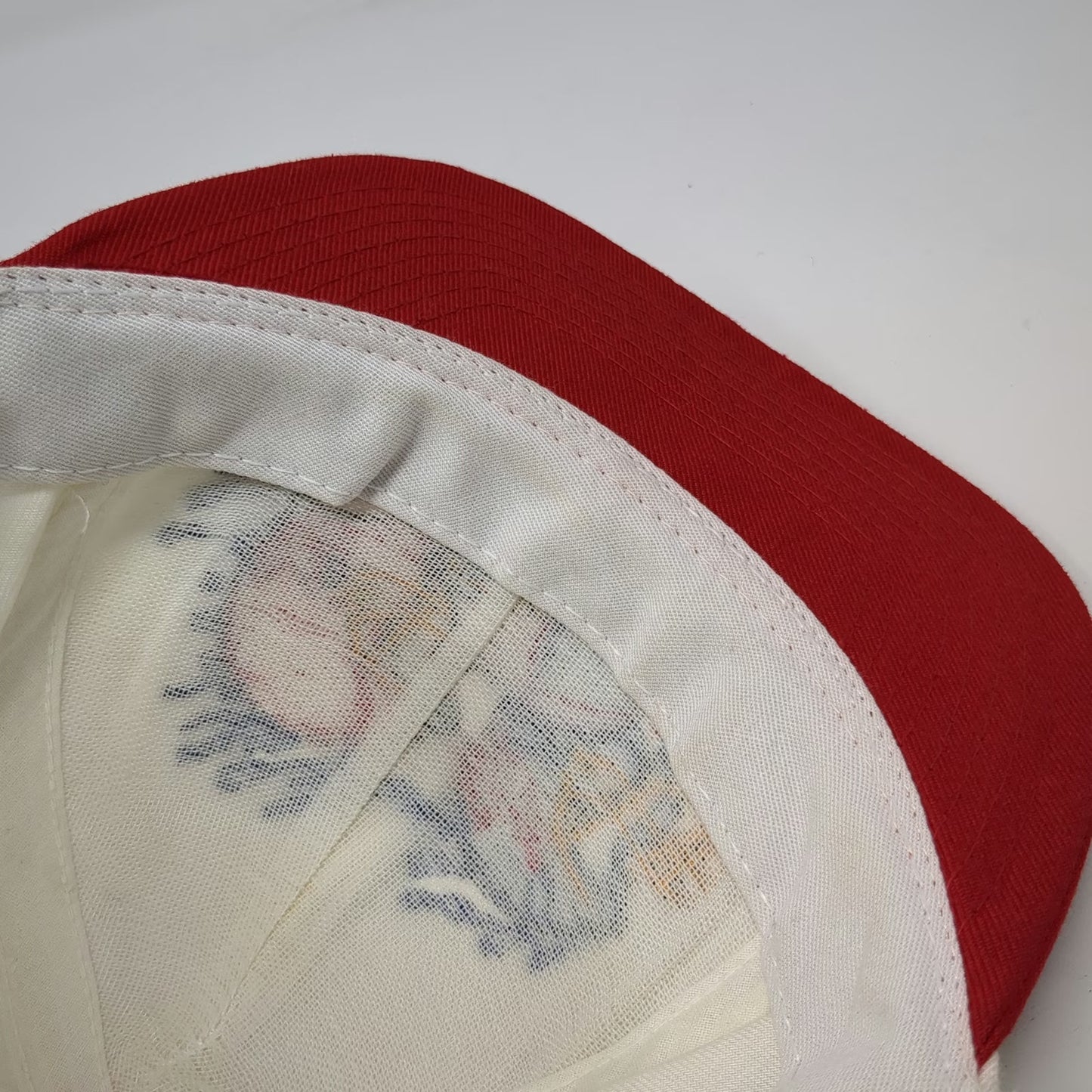 Budweiser Bud Ice Bud Light Football Helmet Snapback Hat Vintage White Red USA