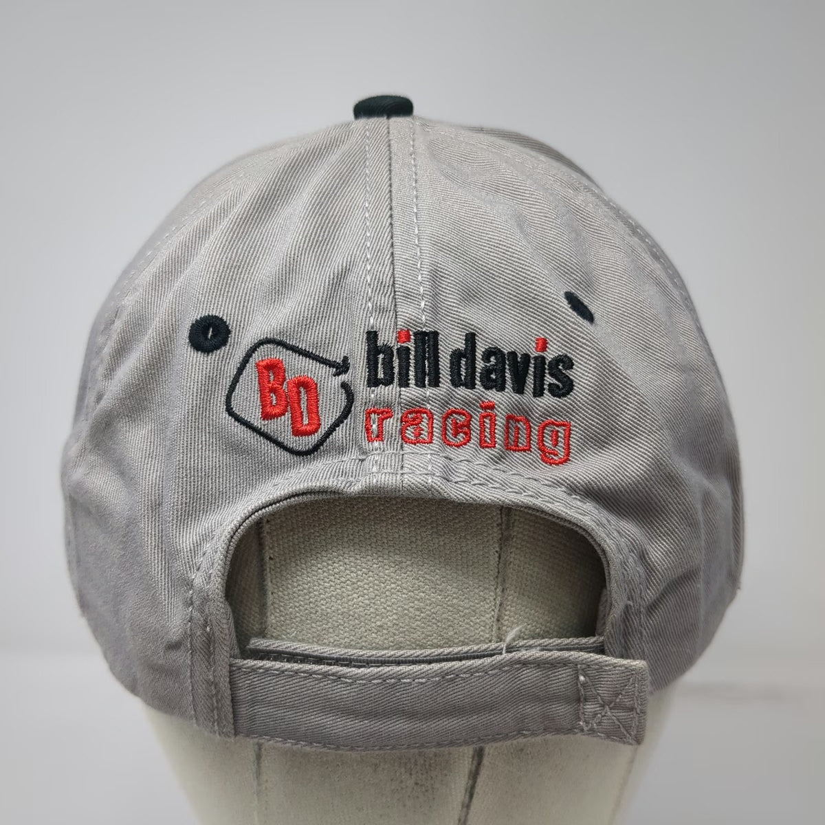 SMI Properties Baseball Cap Gray One Size Mike Skinner NASCAR Toyota Tundra Hat
