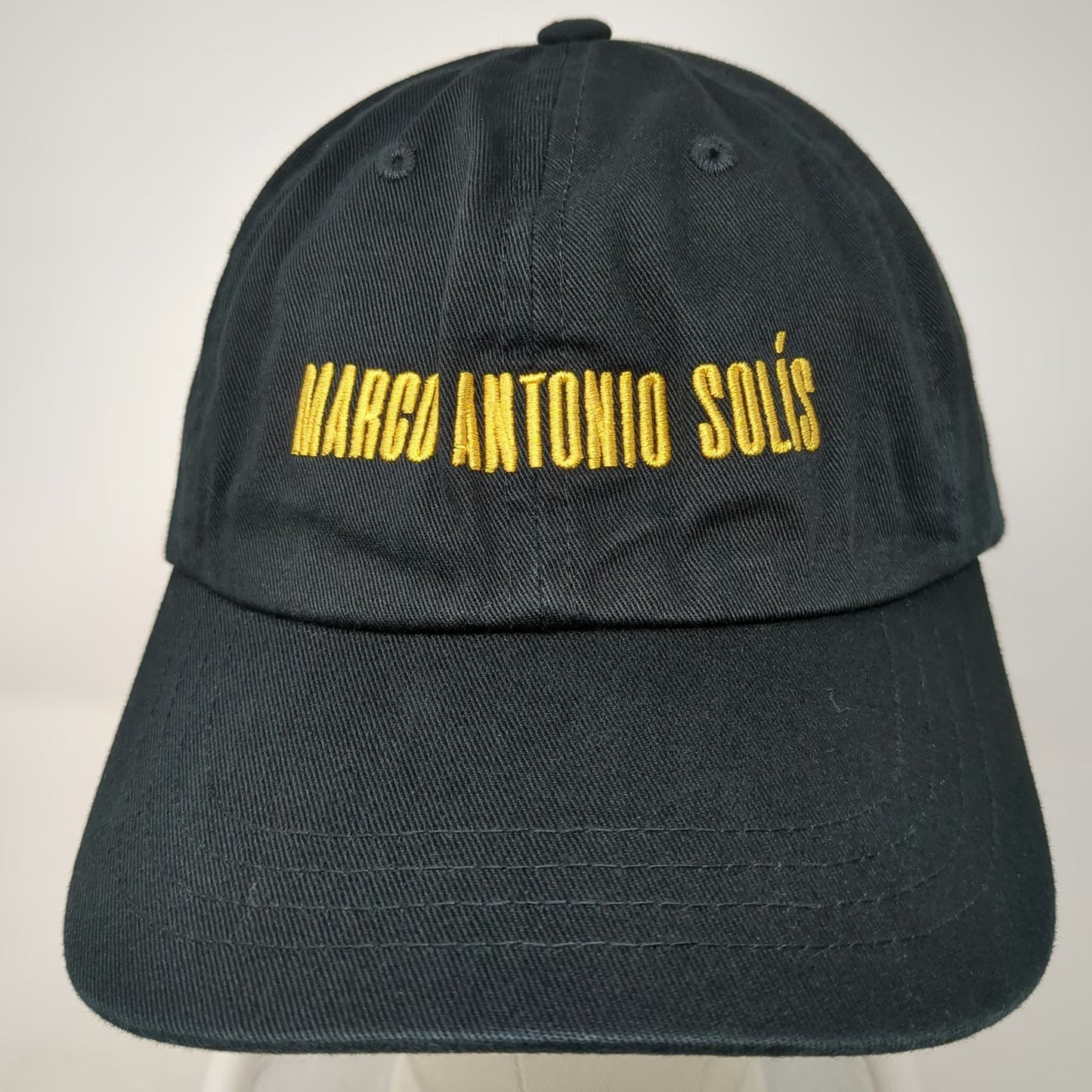 Yupoong Baseball Cap Black One Size Marco Antonio Solis El Buki Hat Slideback