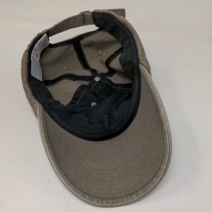 Nike Spellout Slideback Hat Tan One Size Embroidered Adjustable